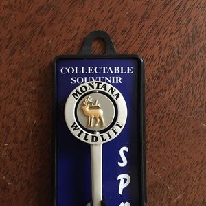 Collectable Souvenir Spoon Montana Wildlife Elk